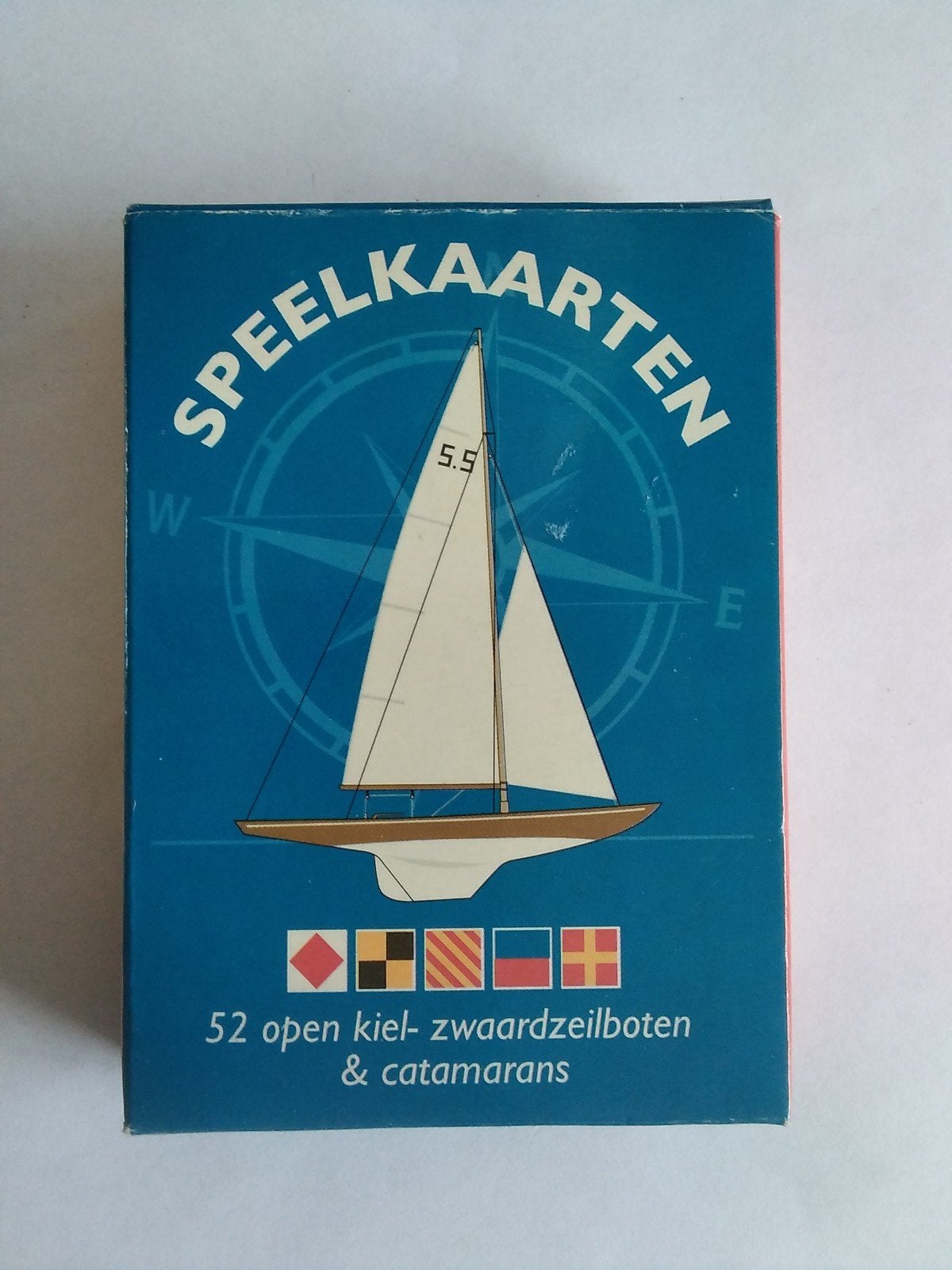 Speelkaarten 52 Open kiel-zwaardzeilboten & catamarans, Verzamelen, Verzenden, Zo goed als nieuw, Speelkaart(en)