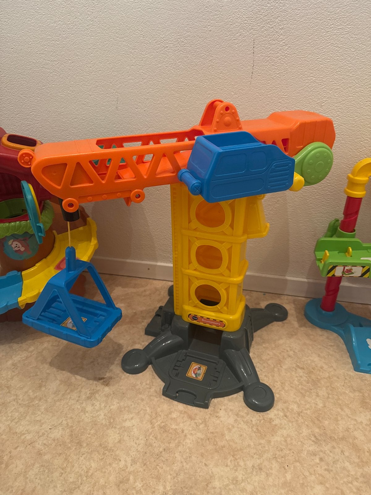 VTech Toet Toet Kraanbaan - Losse Onderdelen, Ophalen of Verzenden, Gebruikt
