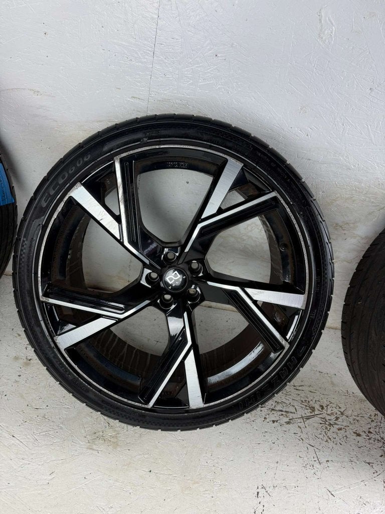 Volvo XC60 XC90 Jaguar E-Pace I-Pace velgen 22" 5x108 zomer, Niet ingevuld, Gebruikt, 265 mm, Banden en Velgen