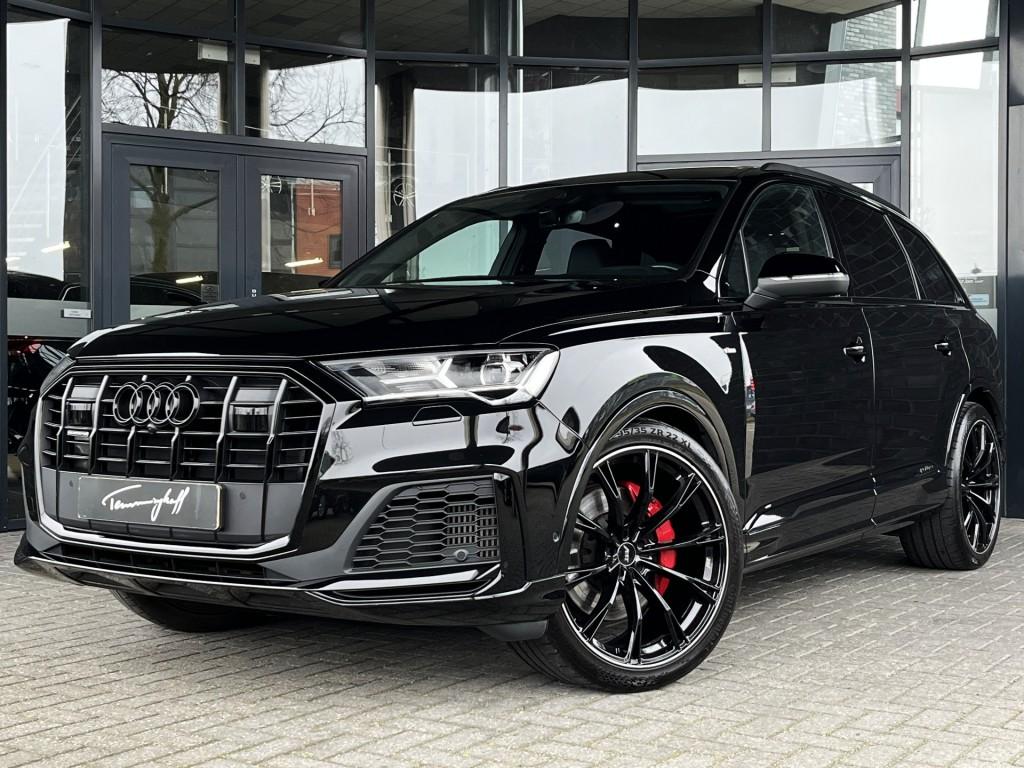 Audi Q7 55 TFSI Q S-LINE COMPETITION PLUS - 7-PERS. - TREKH., Auto's, Audi, Automaat, Gebruikt, 2995 cc, 7 stoelen