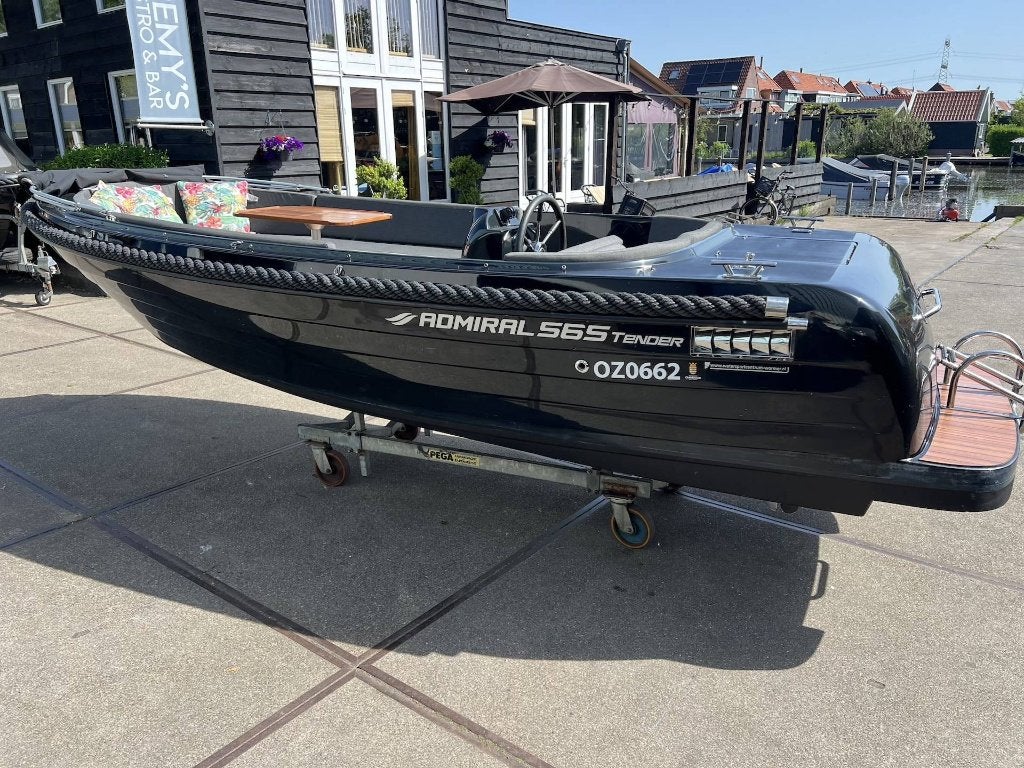 Admiral 565 Tender BOLVOL + Trailer, Watersport en Boten, Sloepen, Ophalen, Gebruikt, Admiral, Admiral