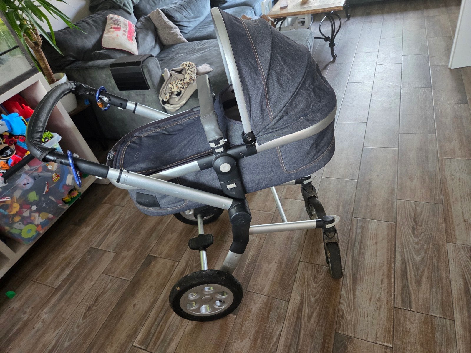 Joolz kinderwagen met reiswieg en zitje, Gebruikt, Combiwagen, Met reiswieg, Ophalen