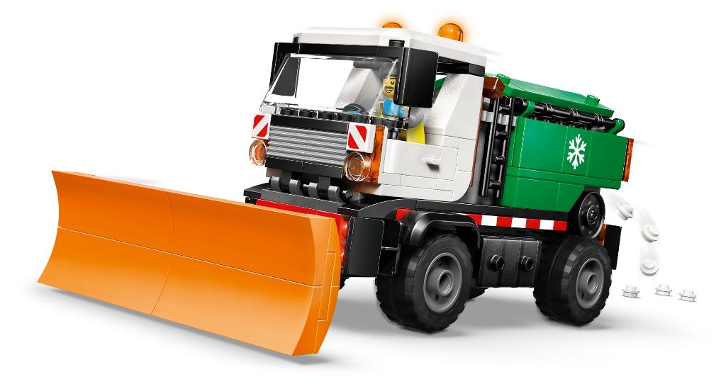 LEGO City 60490 SneeuwPloeg 263 delig, Ophalen of Verzenden, Nieuw, Complete set, Lego