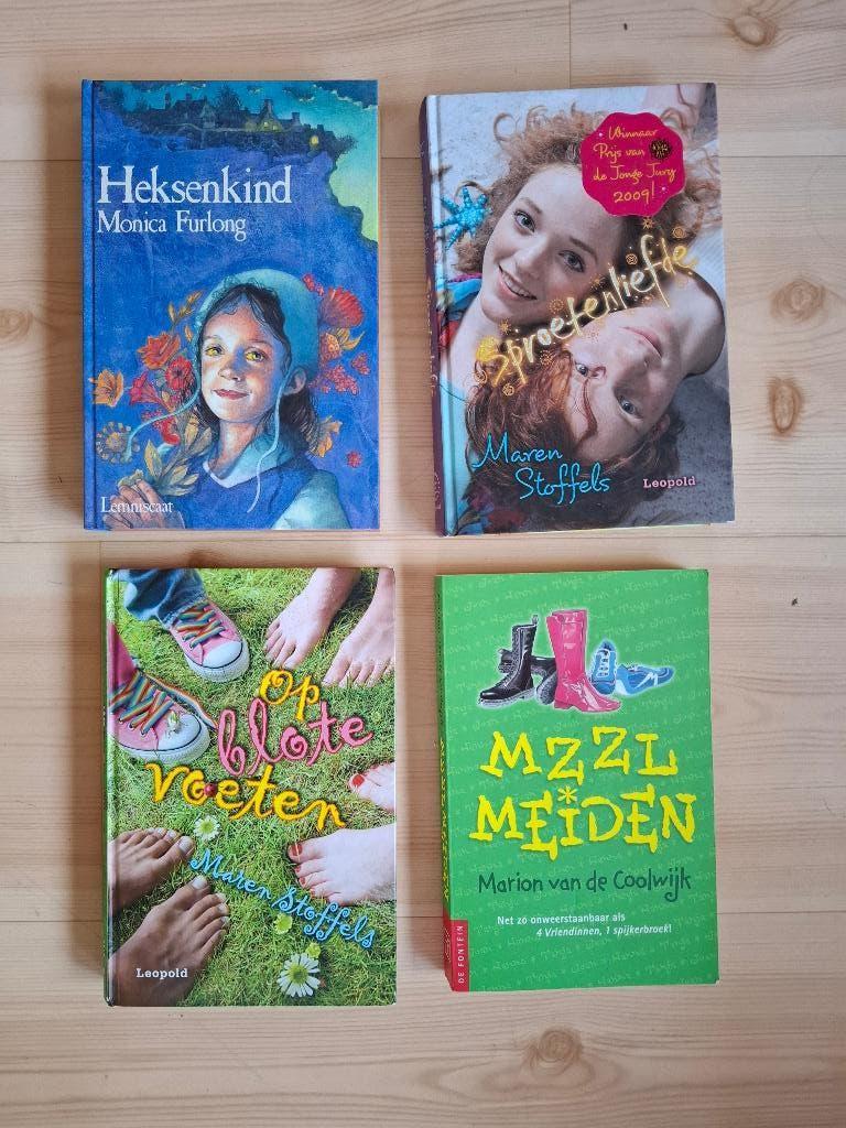 3 Boeken: Mzzlmeiden, Op blote voeten, Sproetenkind, Ophalen of Verzenden, Zo goed als nieuw, Maren Stoffels, Fictie