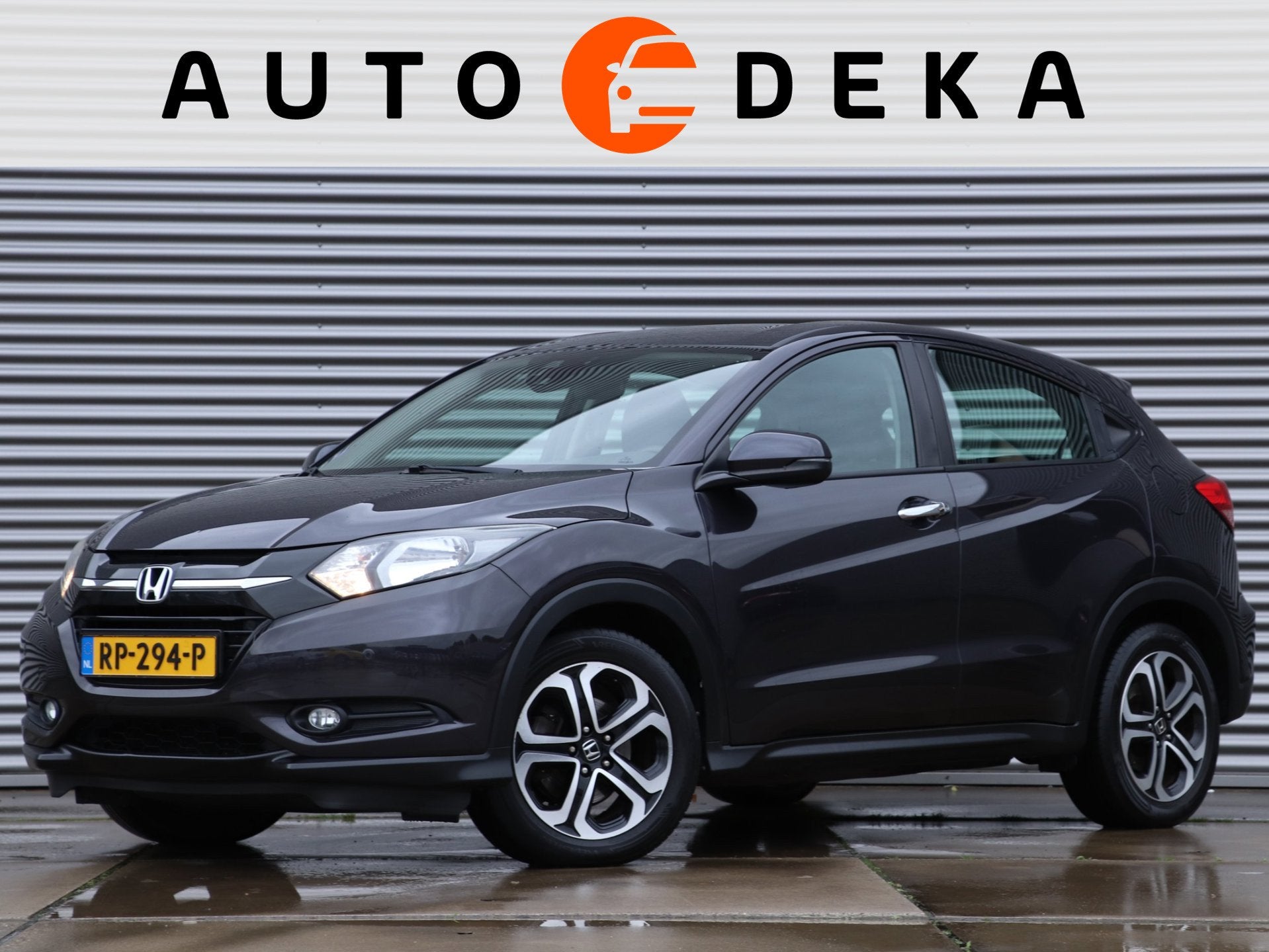 Honda HR-V 1.5 i-VTEC Elegance *Stoelverw.*Parkeersens.*, Auto's, Voorwielaandrijving, Stof, Zwart, Bedrijf
