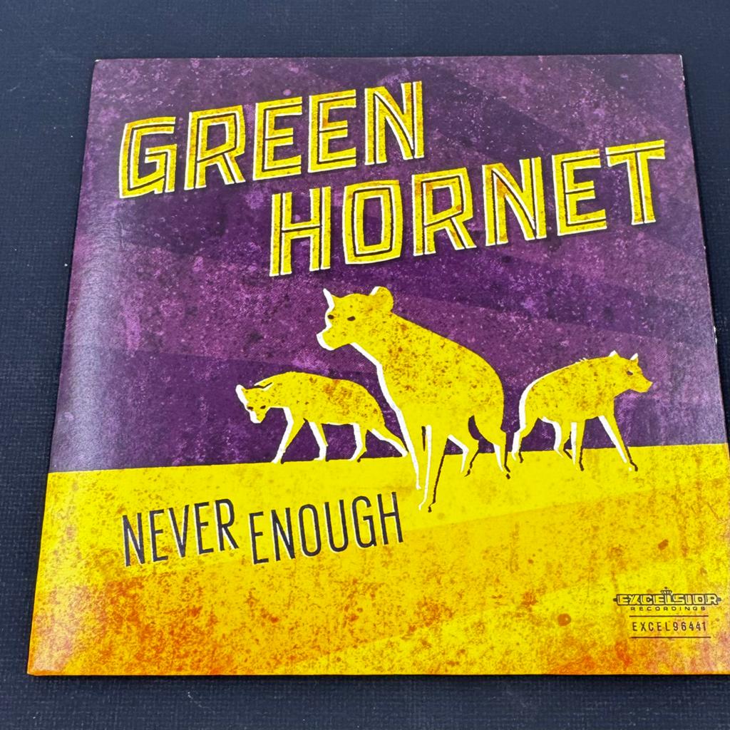 Green Hornet – Never Enough - cd, Ophalen of Verzenden, Zo goed als nieuw