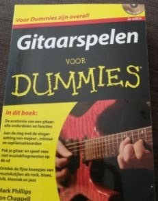 Gitaarspelen voor dummies +cd--ook zelfstudie-lesboek gitaar, Overige genres, Les of Cursus, Ophalen of Verzenden, Gitaar