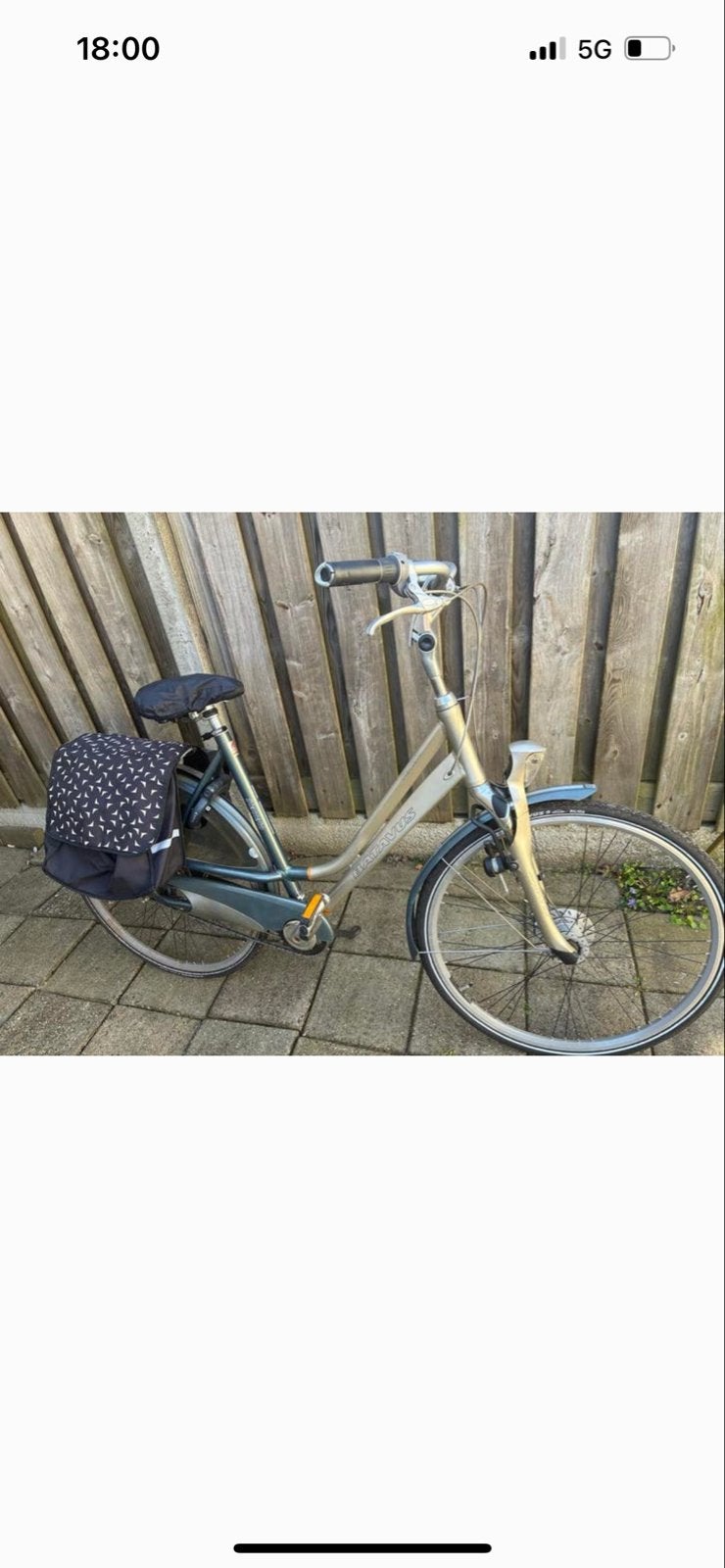 Batavus fiets 28 inch met 8 versnellingen, Ophalen, Velgrem, Versnellingen, Batavus