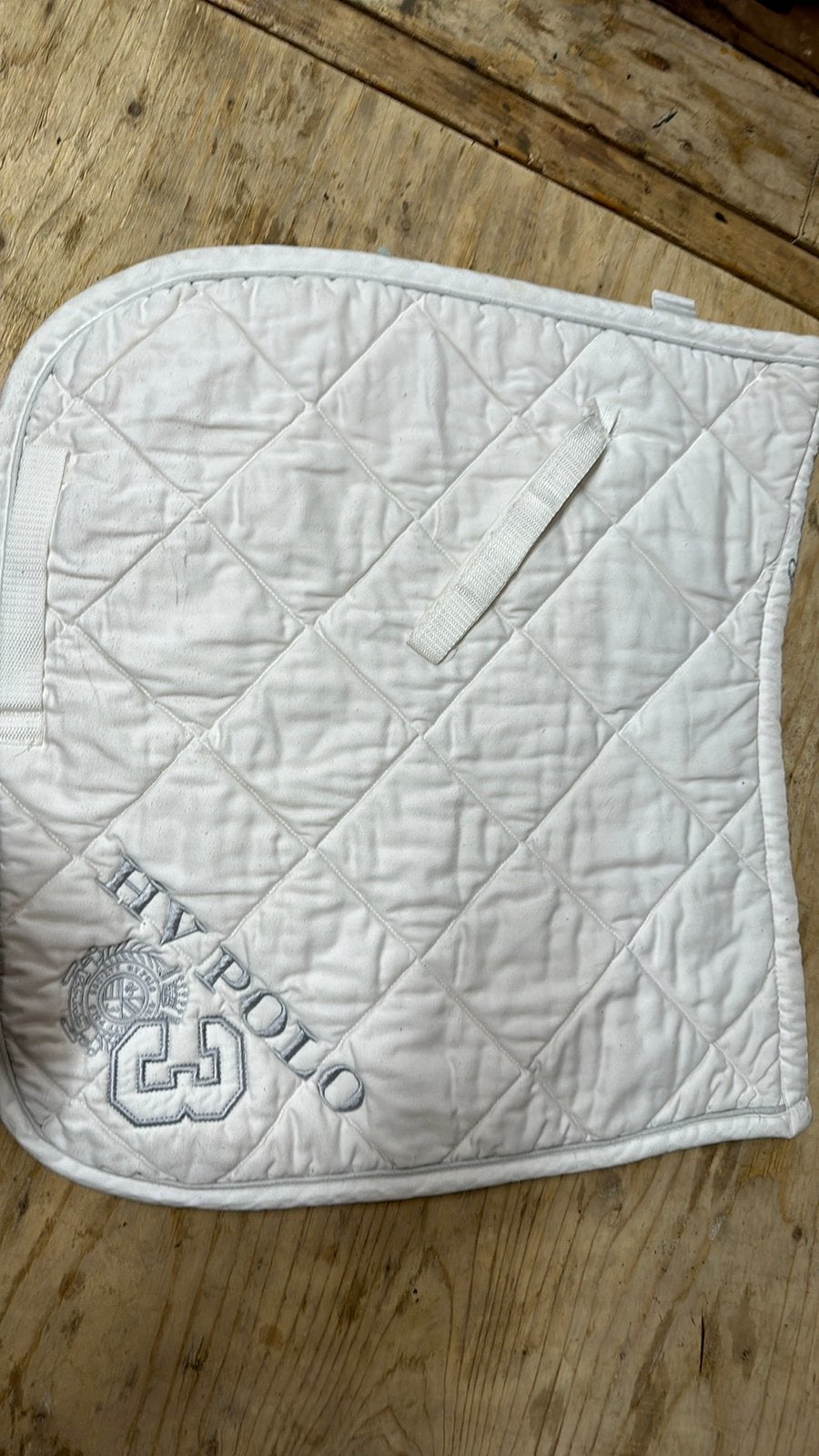 Hv polo wedstrijd dekje wit maat cob, Ophalen of Verzenden, Gebruikt