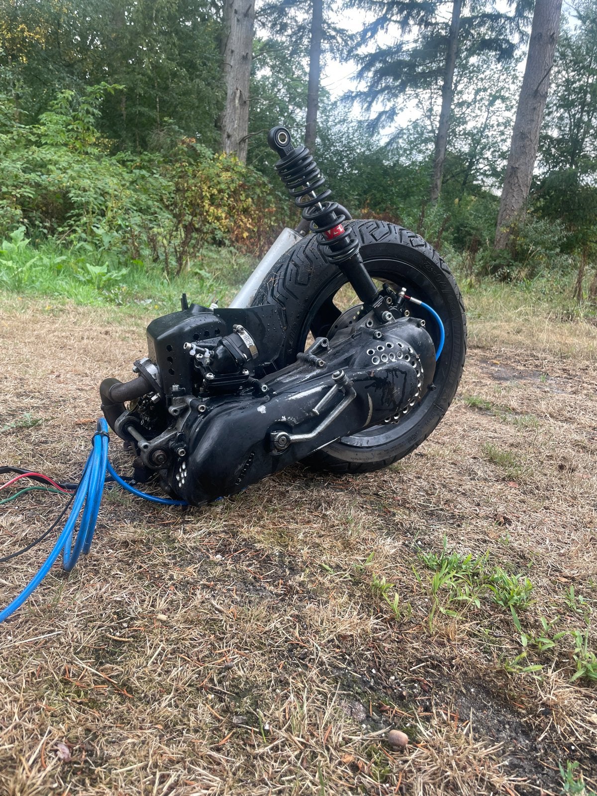 Peugeot Speedfight 2 DD Brom Blok met Airsal T6 S1, Ophalen, Gebruikt, Blok, Peugeot