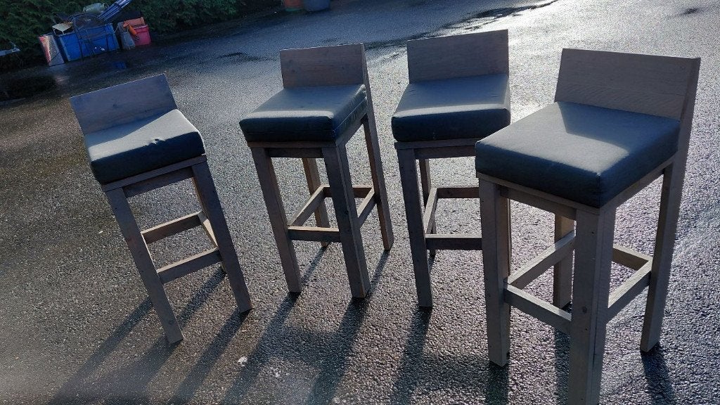 5 stuks barkrukken voor buiten , Nieuw !!, Ophalen, 60 tot 90 cm, Nieuw, 4 krukken
