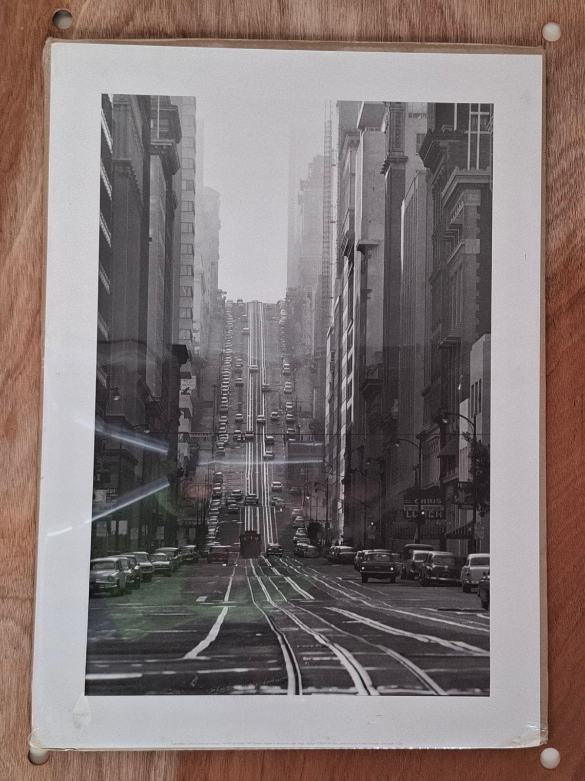 IKEA Poster Walker California Street 50x70 cm Nieuw, Ophalen of Verzenden, Nieuw, 50 tot 75 cm, 75 cm of meer