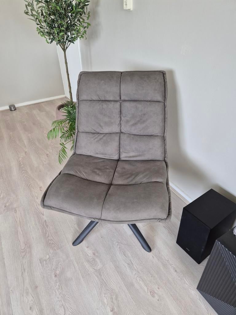 Draaifauteuil, Huis en Inrichting, Fauteuils, Ophalen, Zo goed als nieuw, 75 tot 100 cm, 50 tot 75 cm