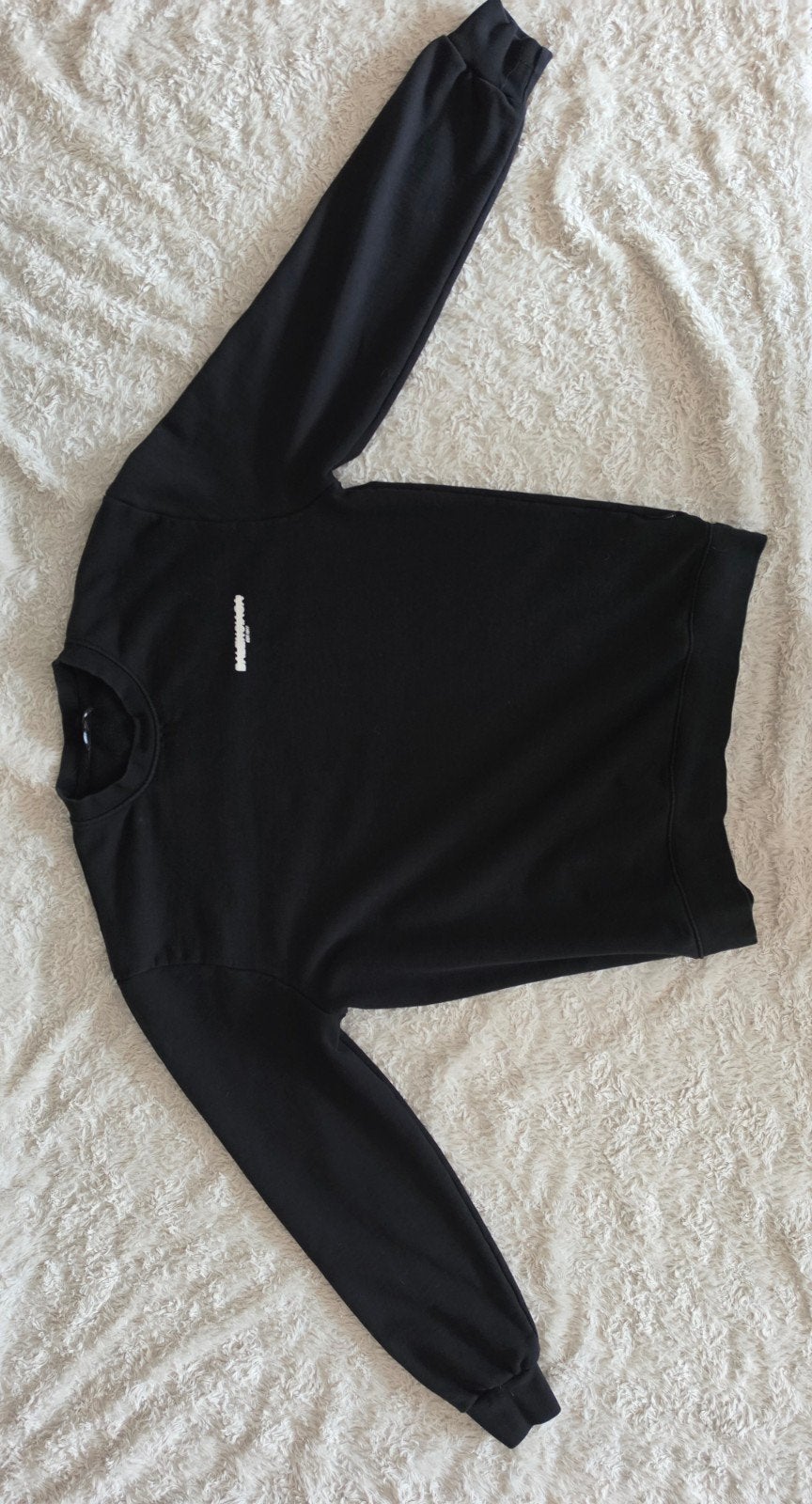 Balenciaga Est. 1917 crewneck/sweatshirt in zwart, Kleding | Heren, Ophalen of Verzenden, Zo goed als nieuw, Zwart
