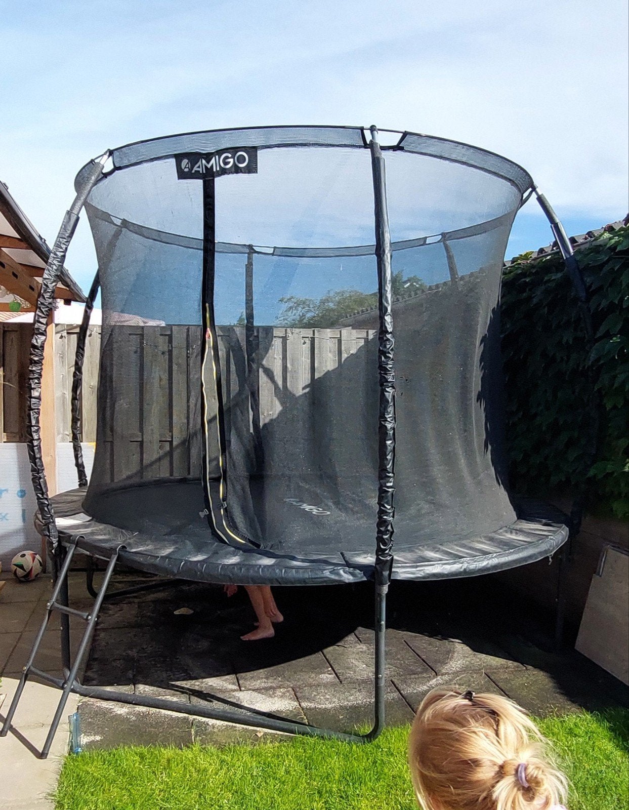 trampoline 305cm, Ophalen, Gebruikt
