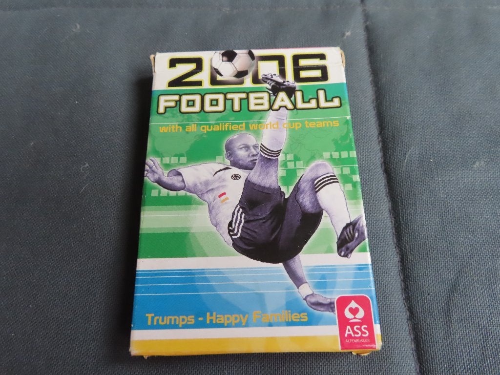 Kwartet Voetbal van van Ass, Verzamelen, Ophalen of Verzenden, Zo goed als nieuw, Kwartet(ten)