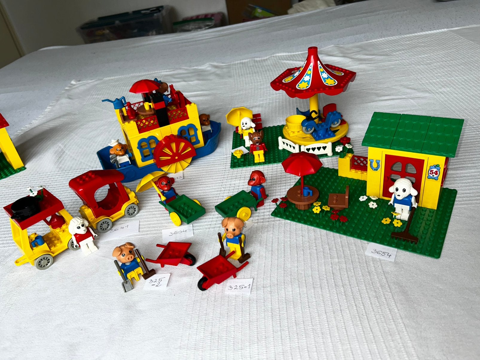 Lego fabuland 3654 3663 3604 325 3615 3641 € 3-27, Ophalen of Verzenden, Meerdere sets, Lego
