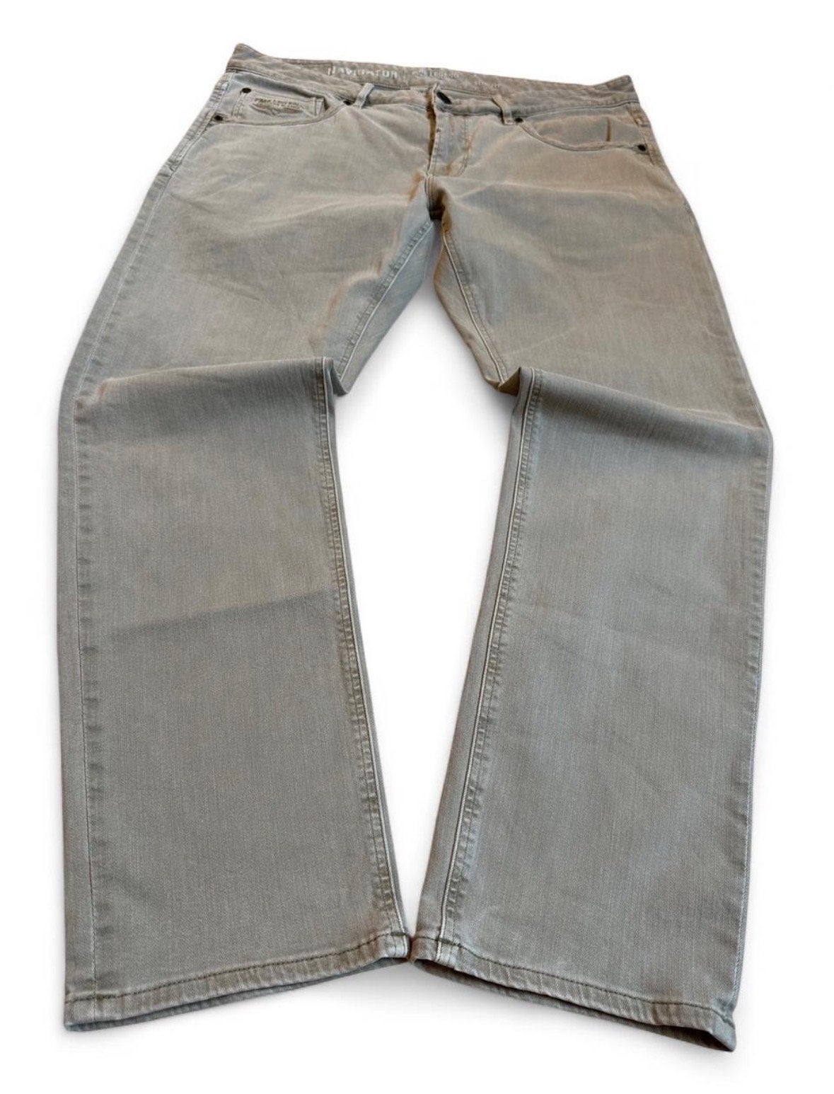 PME Legend Navigator Jeans W36 L30 Slim Fit Beige, Kleding | Heren, Ophalen of Verzenden, Gedragen, Overige kleuren, W36 - W38 (confectie 52/54)