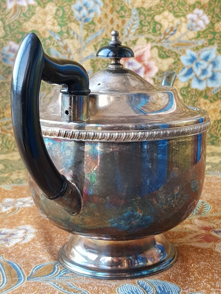 Mooie antieke theepot van Viners silverplate uit Engeland., Ophalen of Verzenden