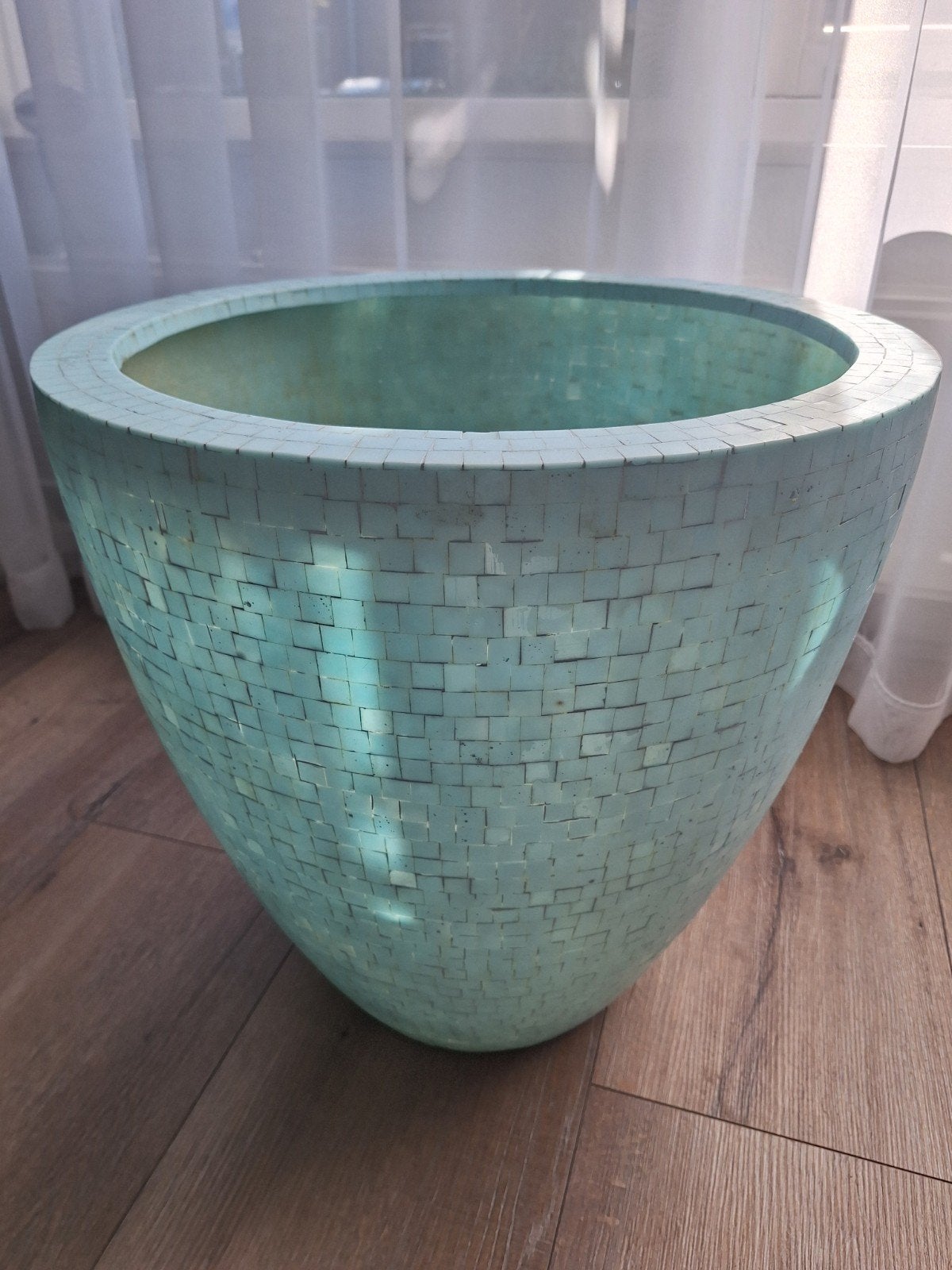 Handgemaakte Italiaanse waterdichte plantenbak, Tuin en Terras, Ophalen, Kunststof, Zo goed als nieuw, Binnen