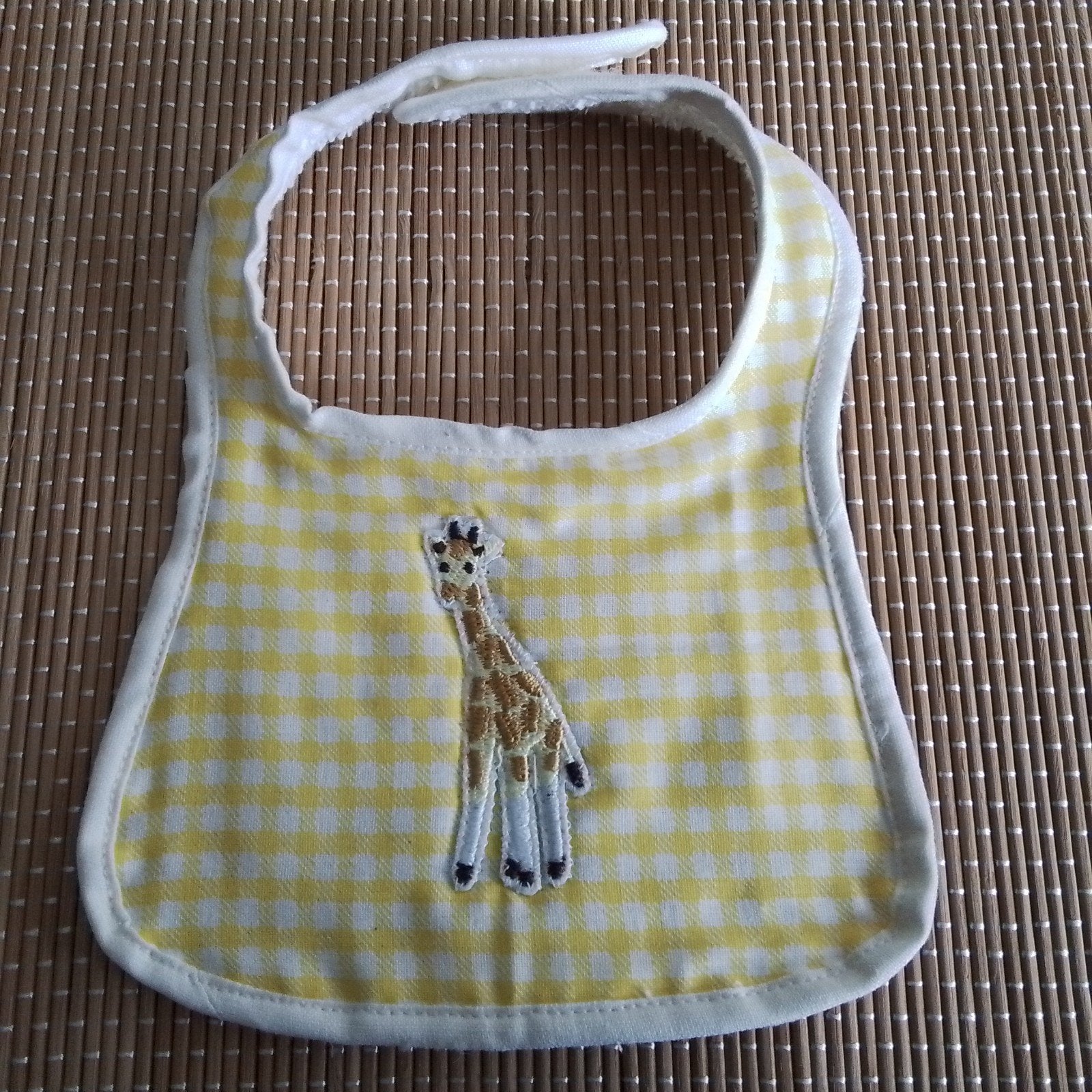 Poppenkleertjes  - WASBARE POPPENSLAB met giraffe-applicatie, Ophalen of Verzenden, Nieuw, Babypop