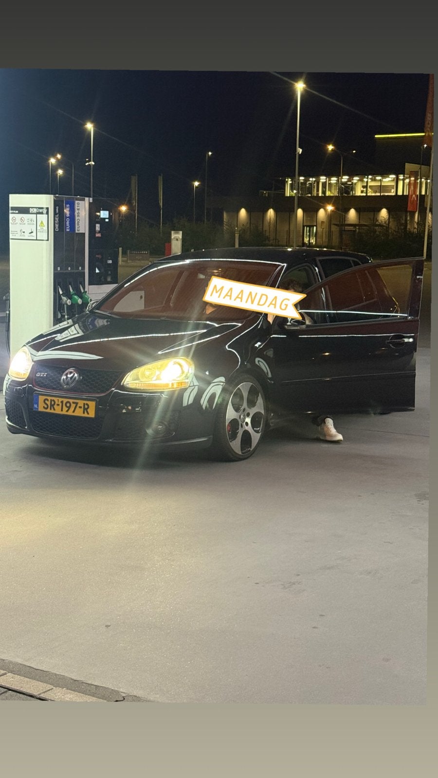 Volkswagen golf 5 gti uit 2005 Zwart moter defect!, Auto-onderdelen, Ophalen, Gebruikt, Volkswagen