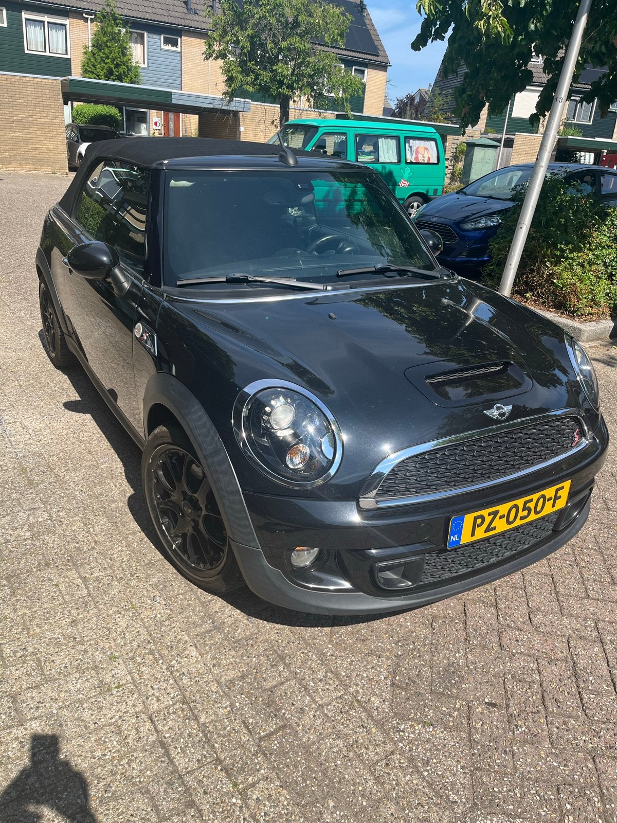 Mini 1.6 Cooper S Roadster AUT 2010 Zwart, Auto's, 15 km/l, 4 cilinders, Cabriolet, 4 stoelen