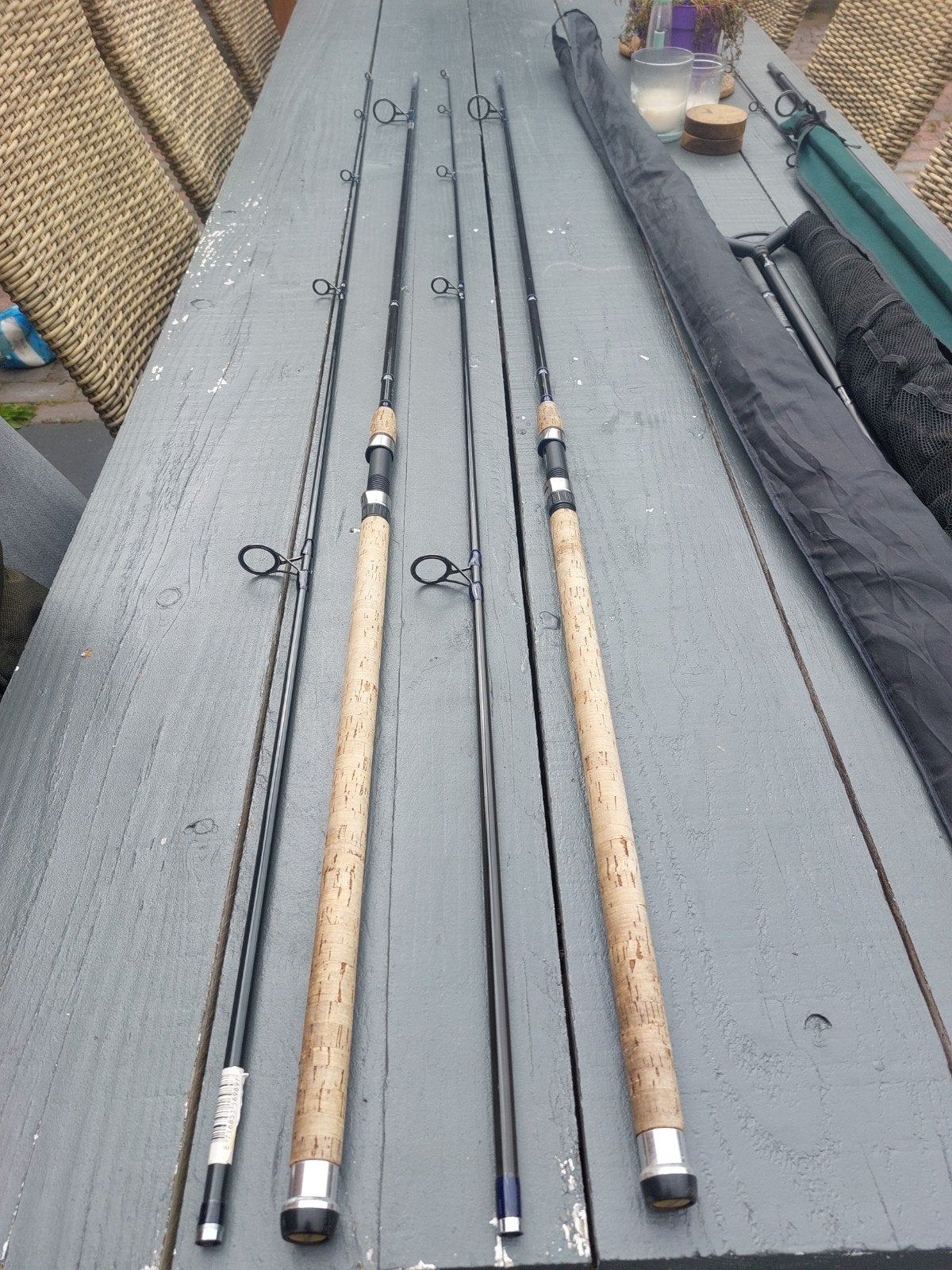 2x STRATEGY the Legend   12ft   2 3/4   3LB, Ophalen of Verzenden, Zo goed als nieuw, Werphengel