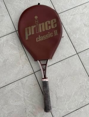 Prince Classic II tennisracket met hoes - Gripmaat L3, Sport en Fitness, Tennis, Gebruikt, Prince, Ophalen of Verzenden, Racket