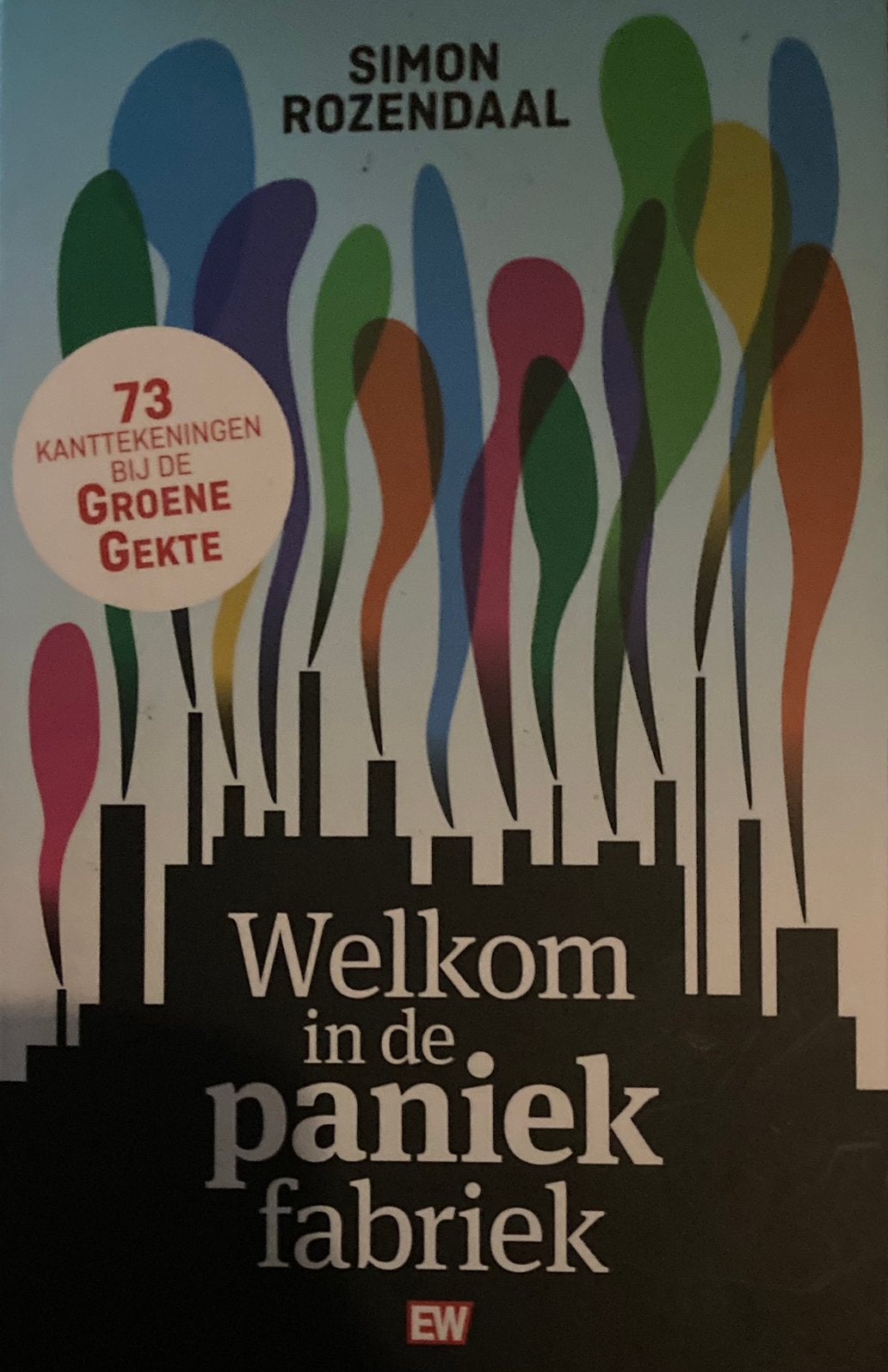Simon Rozendaal - Welkom in de paniekfabriek, Boeken, Simon Rozendaal, Ophalen of Verzenden, Zo goed als nieuw, Bouwkunde