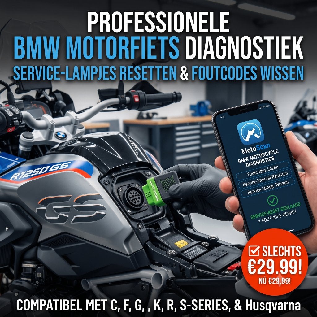 ️ BMW Motorfiets Diagnose & Service Reset — € 29,99, Ophalen