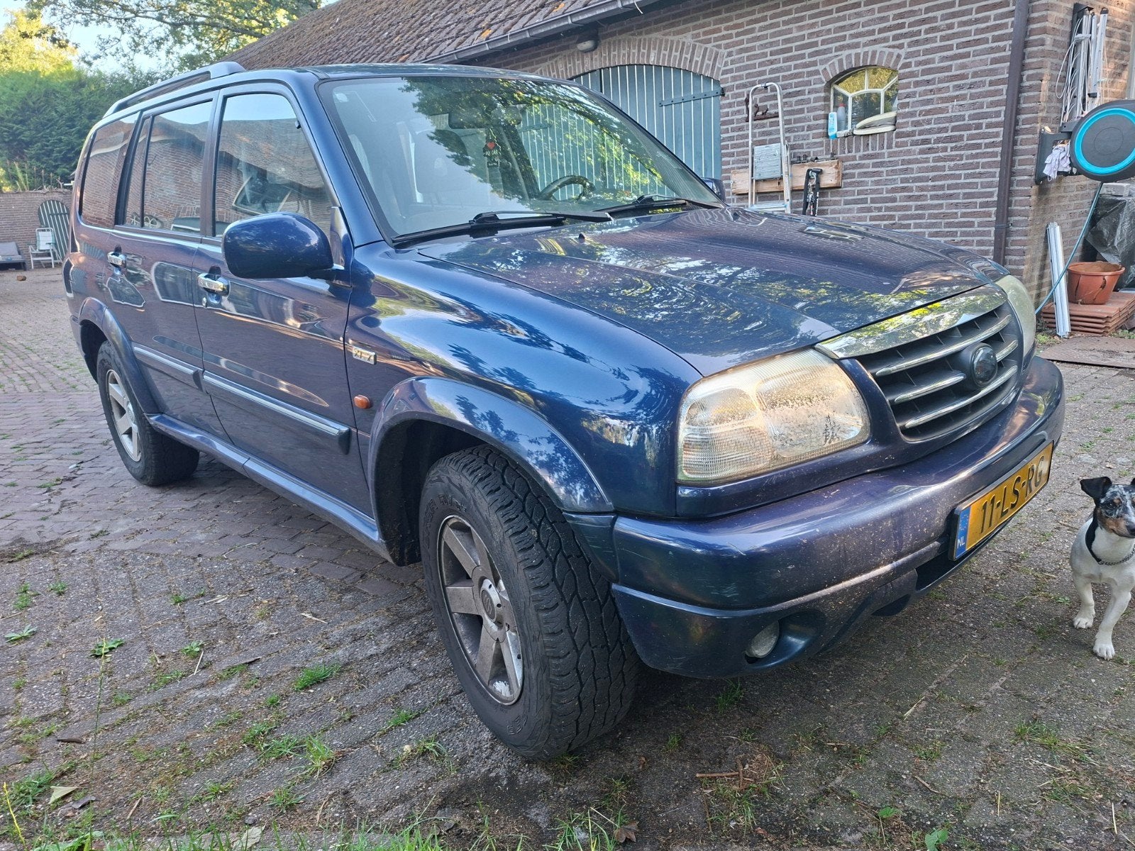 Suzuki Grand Vitara 2.7 V6 Xl-7 AUT 2003 Blauw, Automaat, 1850 kg, 7 stoelen, Origineel Nederlands