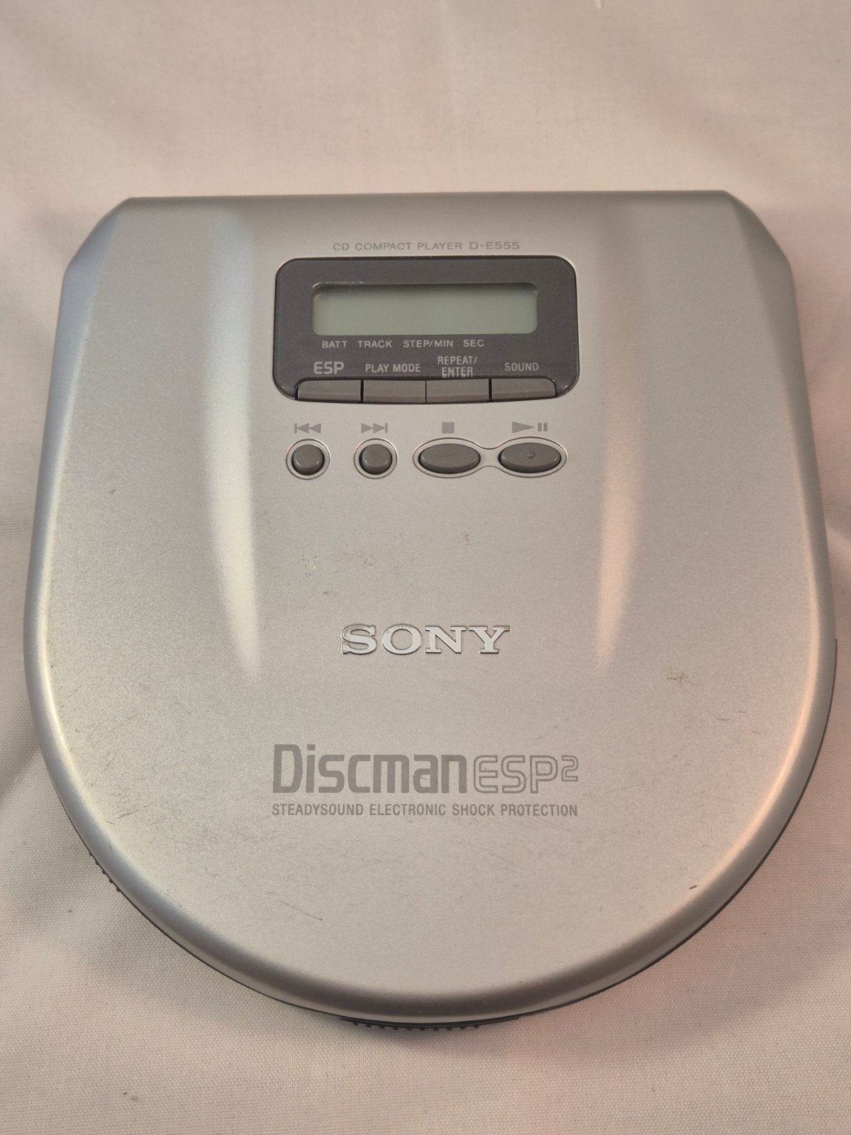 Sony Discman D-E555 - Fantastisch Model- Werkt Perfect! 100%, Audio, Tv en Foto, Walkmans, Discmans en Minidiscspelers, Ophalen of Verzenden