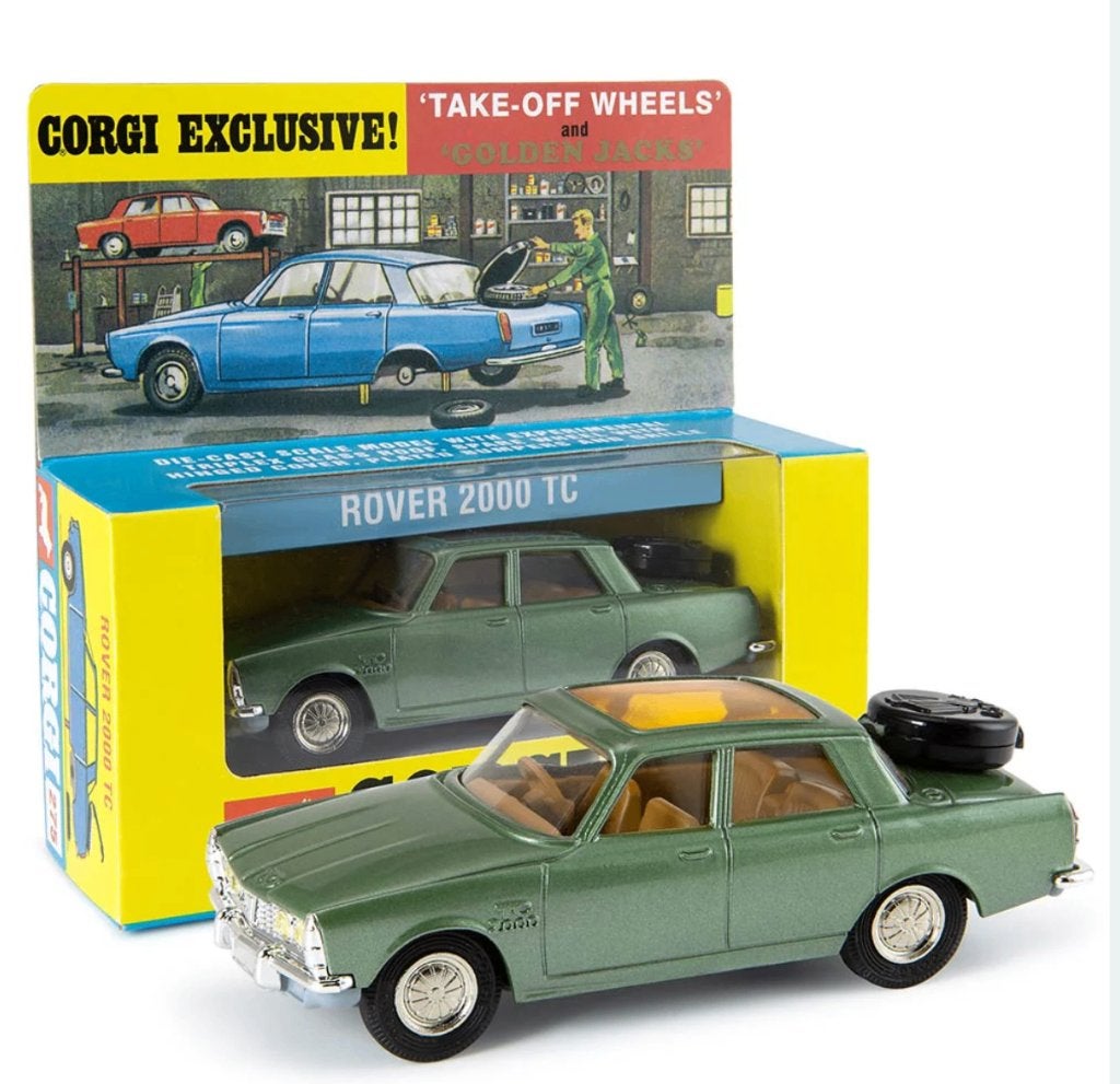 Rover 2000 TC verwis. wielen schaal 1/46 CORGI NEW ref. 275, Verzenden, Nieuw, Auto, Corgi