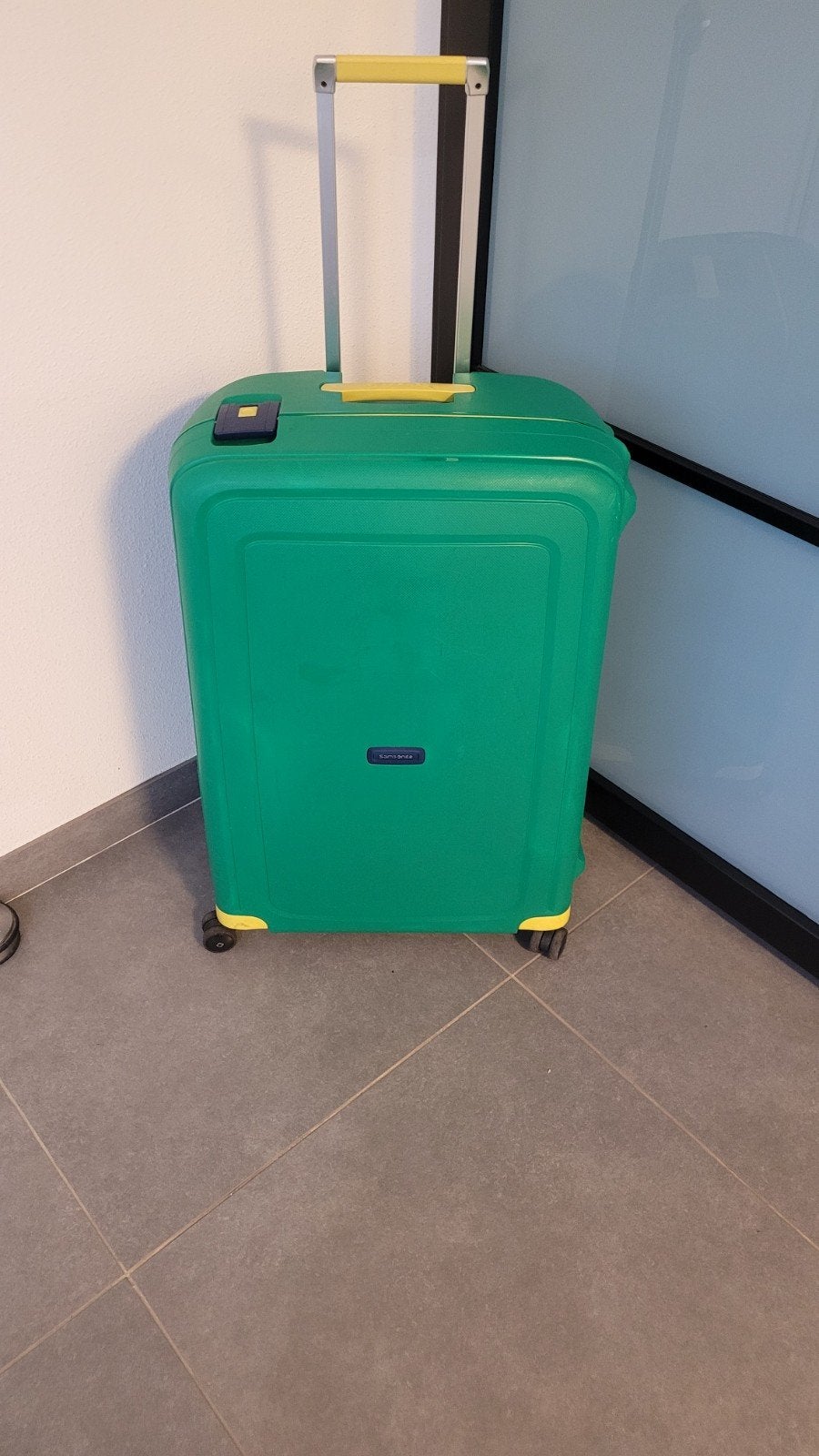 Samsonite S'Cure Spinner 75cm - Zo goed als nieuw, Ophalen, Hard kunststof, 45 tot 55 cm, Slot