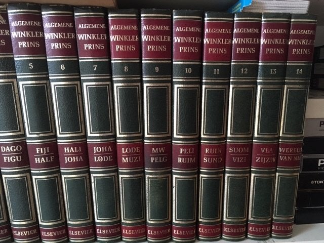 Algemene Winkler Prins Encyclopedie, Boeken, Encyclopedieën, Diverse auteurs, Overige onderwerpen, Ophalen, Gelezen