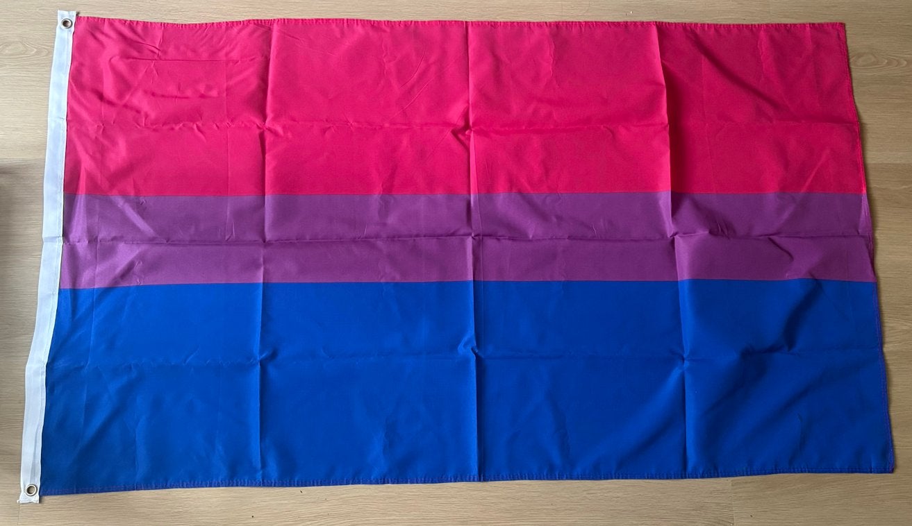 Biseksuele vlag, Diversen, Vlaggen en Wimpels, Ophalen of Verzenden, Nieuw