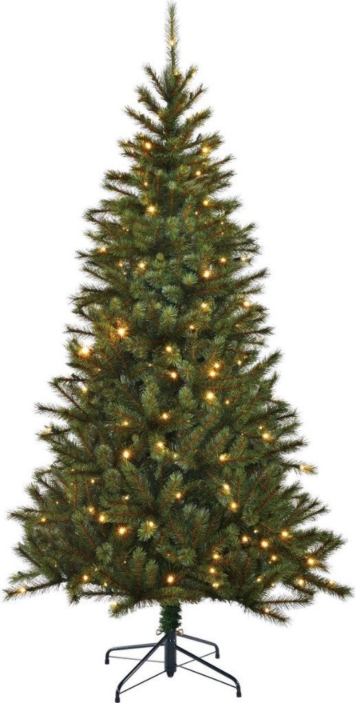 Black Box Smalle Kunstkerstboom - 215 cm - 767 takken, Diversen, Kerst, Ophalen, Zo goed als nieuw