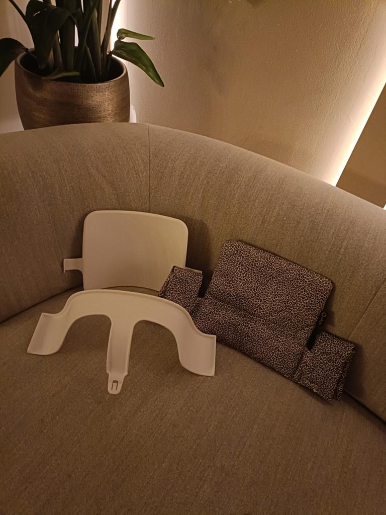 Stokke babyset met kussentje, Ophalen of Verzenden, Meegroeistoel