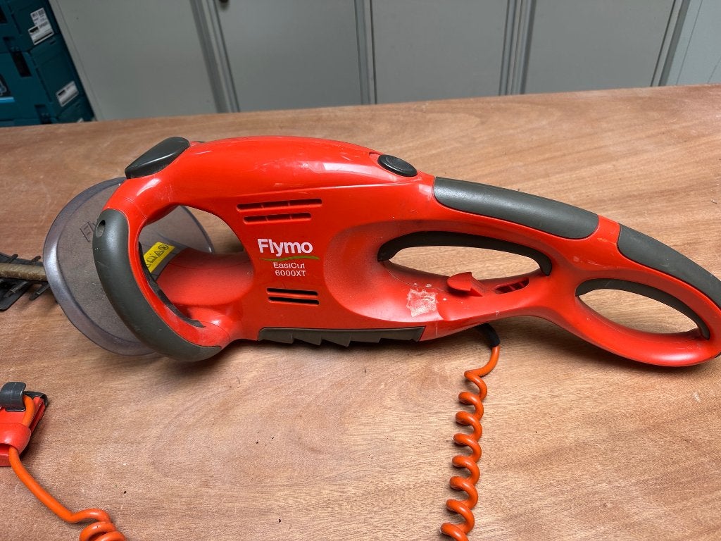 Flymo Heggeschaar, electrisch, 60cm, Ophalen of Verzenden, Gebruikt, Elektrisch, Flymo