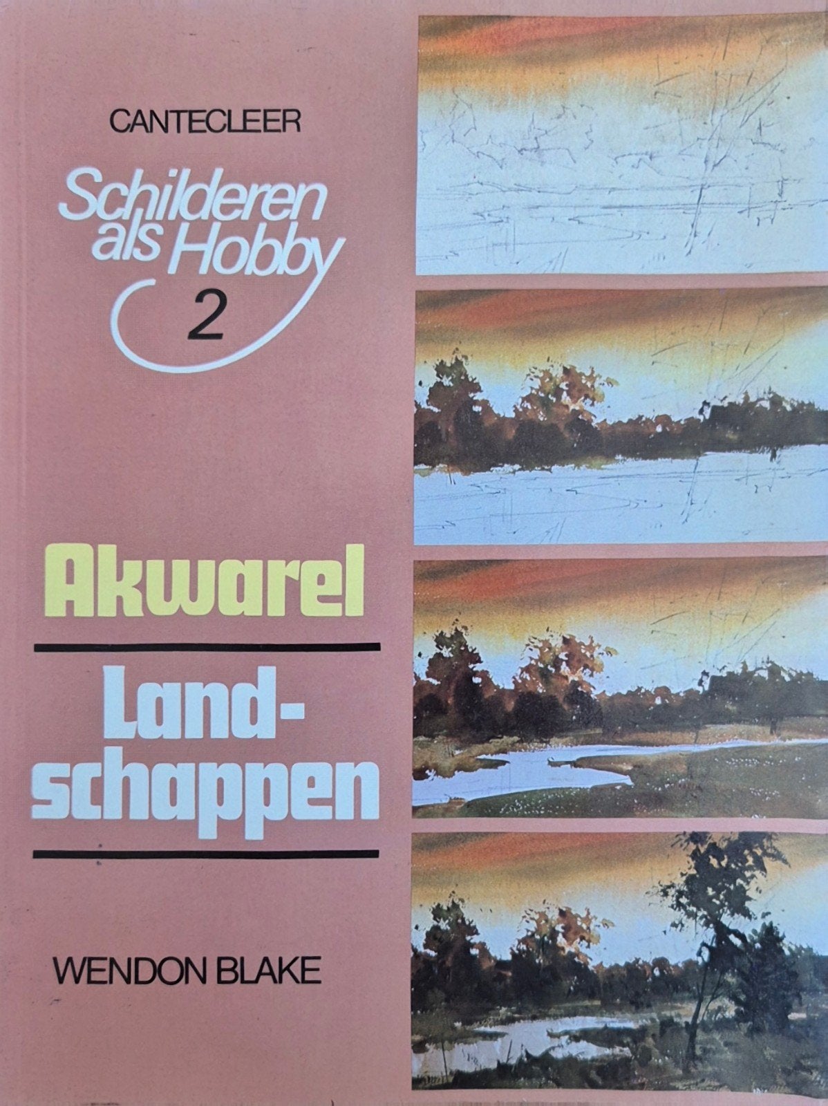 Cantecleer Hobby Boeken: Tekenen en Schilderen (8 delen), Boeken, Ophalen of Verzenden, Gelezen, Tekenen en Schilderen, Wendon Blake, Leo Musch