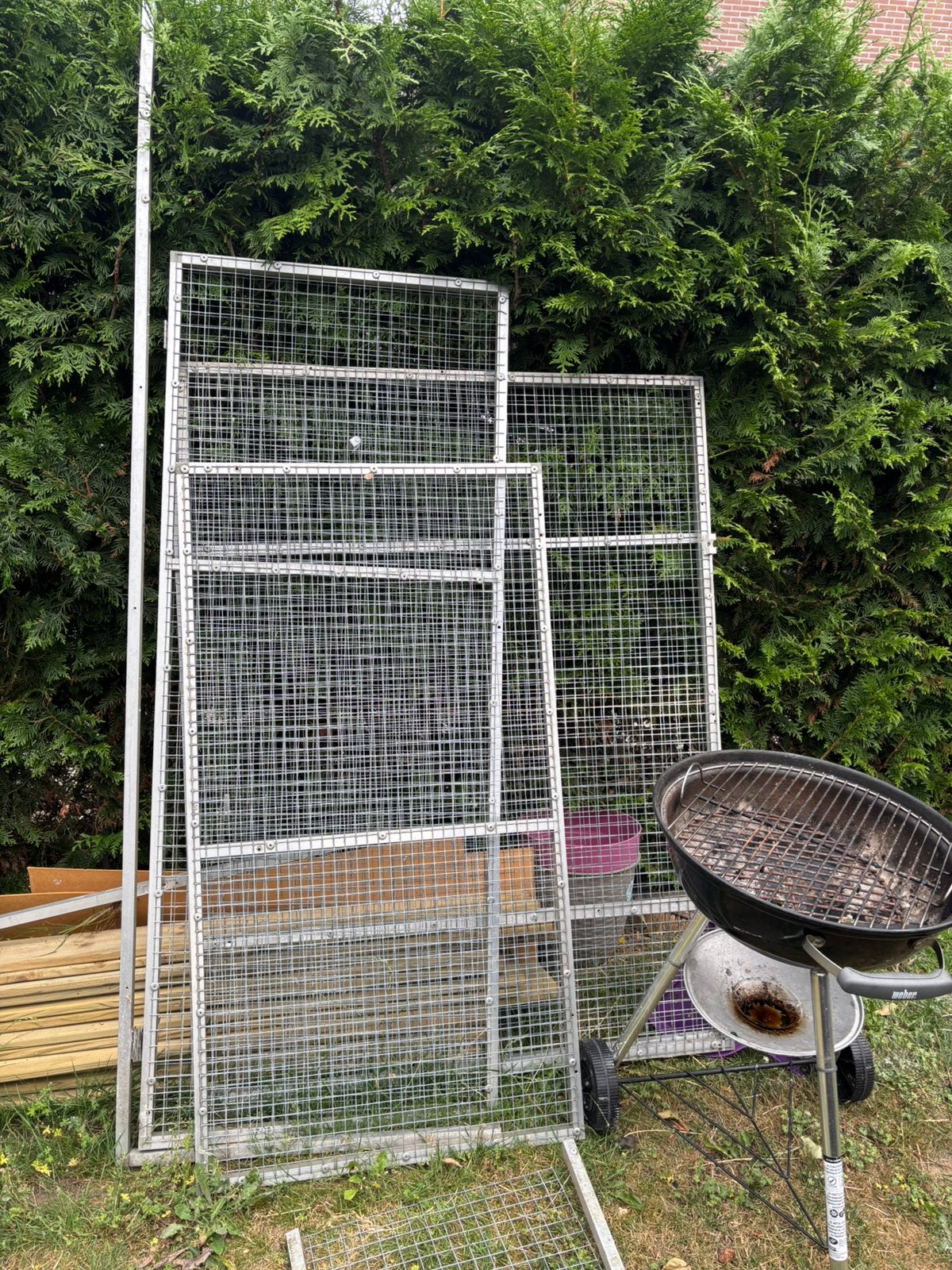 Bieden, Dieren en Toebehoren, Ophalen, Zo goed als nieuw, Aluminium, Volière