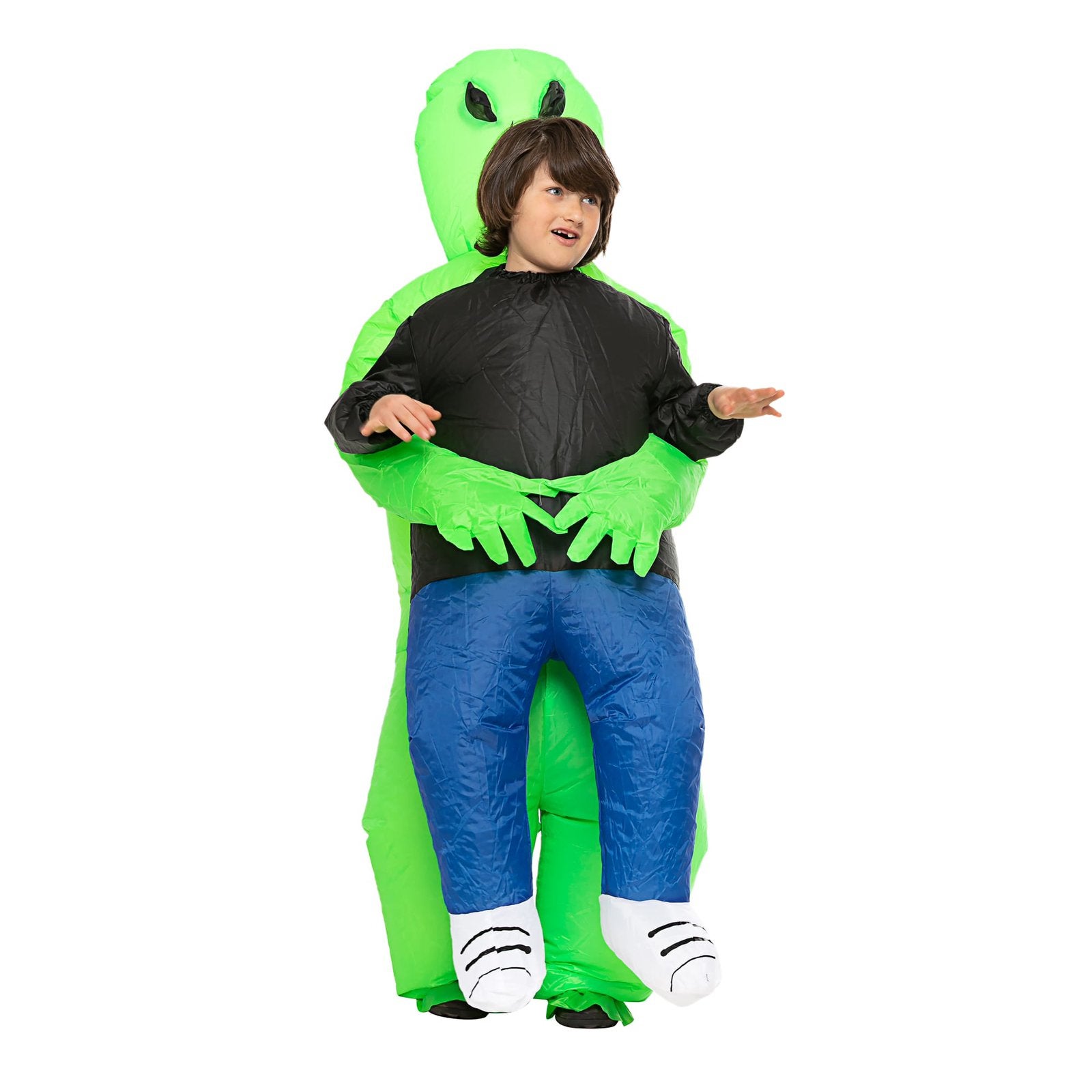 Kinder feestpak “Alien” (opblaasbaar), Ophalen of Verzenden, Nieuw, Jongen of Meisje