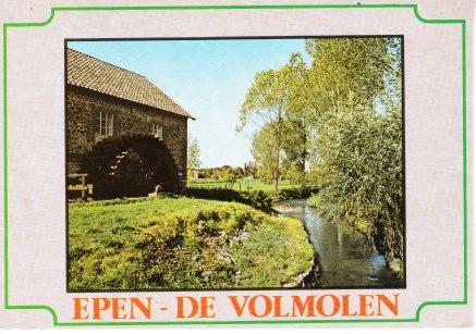 EPEN,- Watermolen ,,De Volmolen''  15-04, Ophalen of Verzenden, 1980 tot heden, Gelopen, Limburg