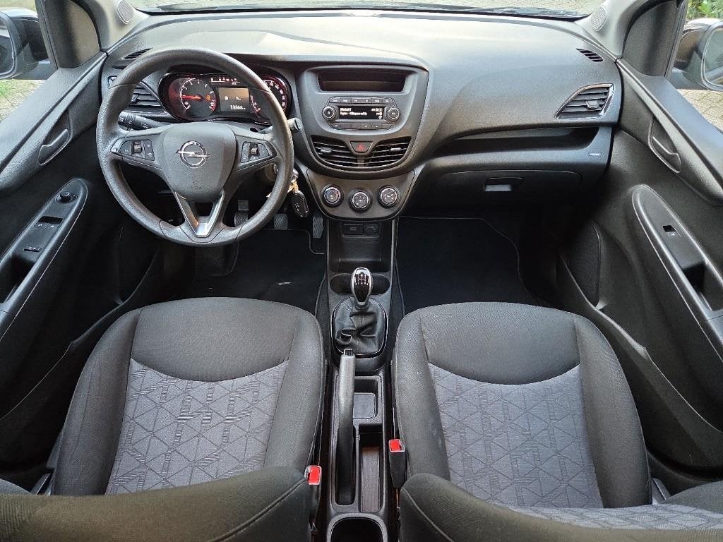 Opel KARL 1.0 ecoFLEX 120 Jaar Edition Airco | Cruise Contro, 839 kg, Stof, Gebruikt, Zwart