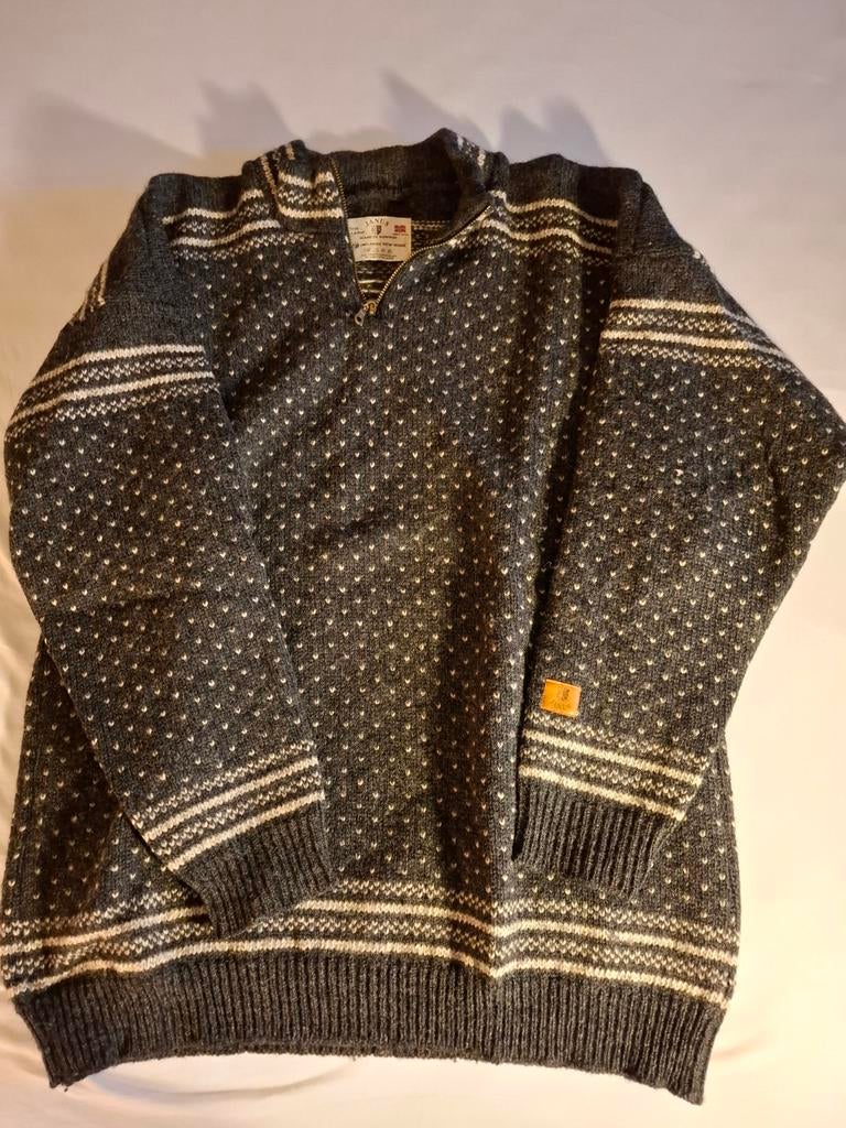 Noorse trui van wol, maat XL, Ophalen