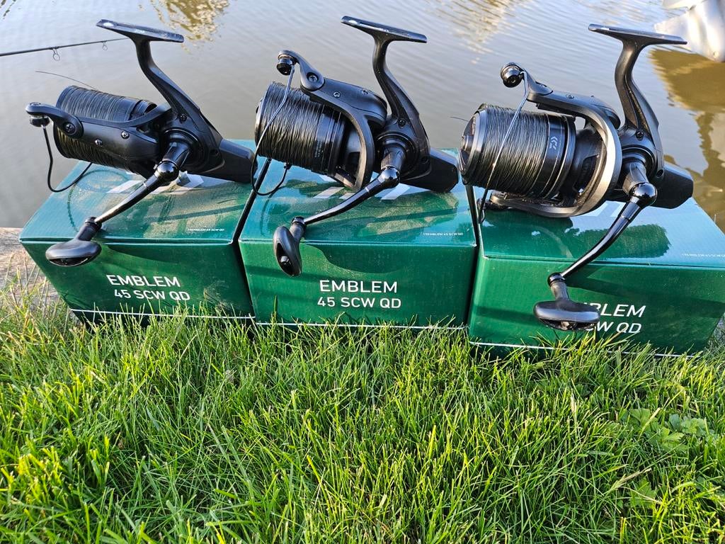 Daiwa emblem 45 scw qd, Watersport en Boten, Ophalen of Verzenden, Molen