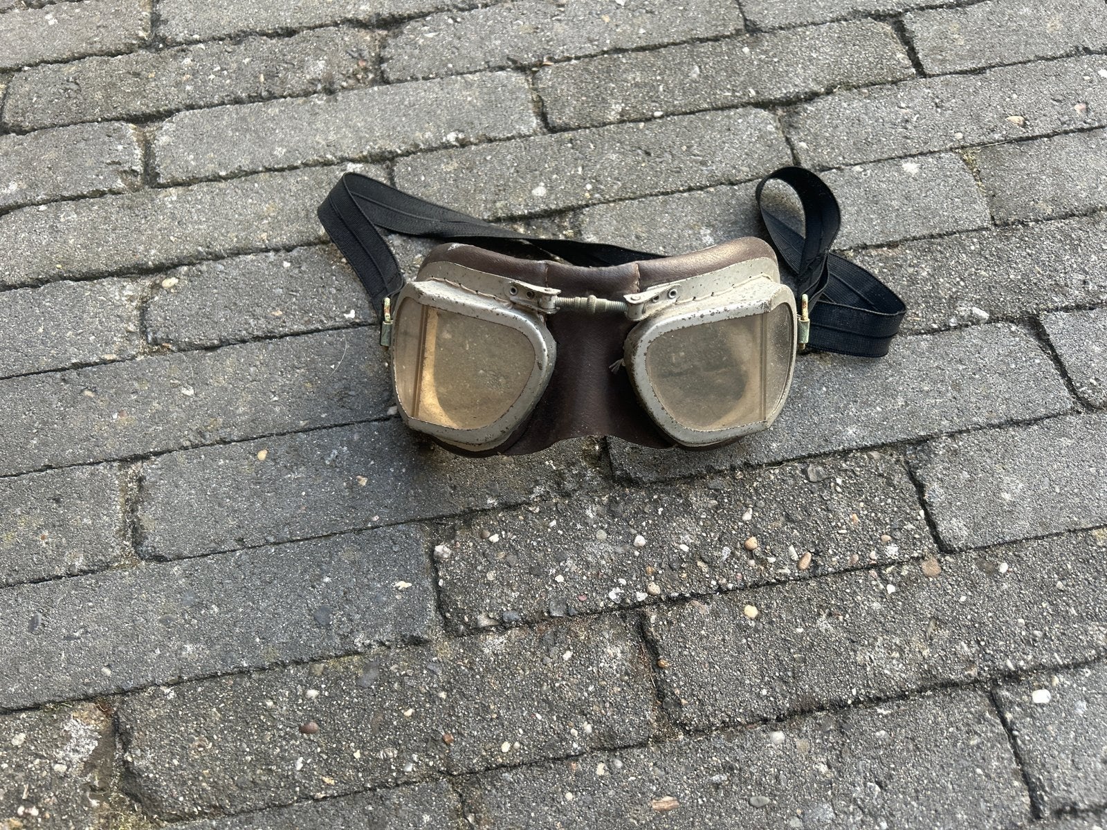 Vintage Motorbril / Vliegbril - Klassieke Stijl, Ophalen