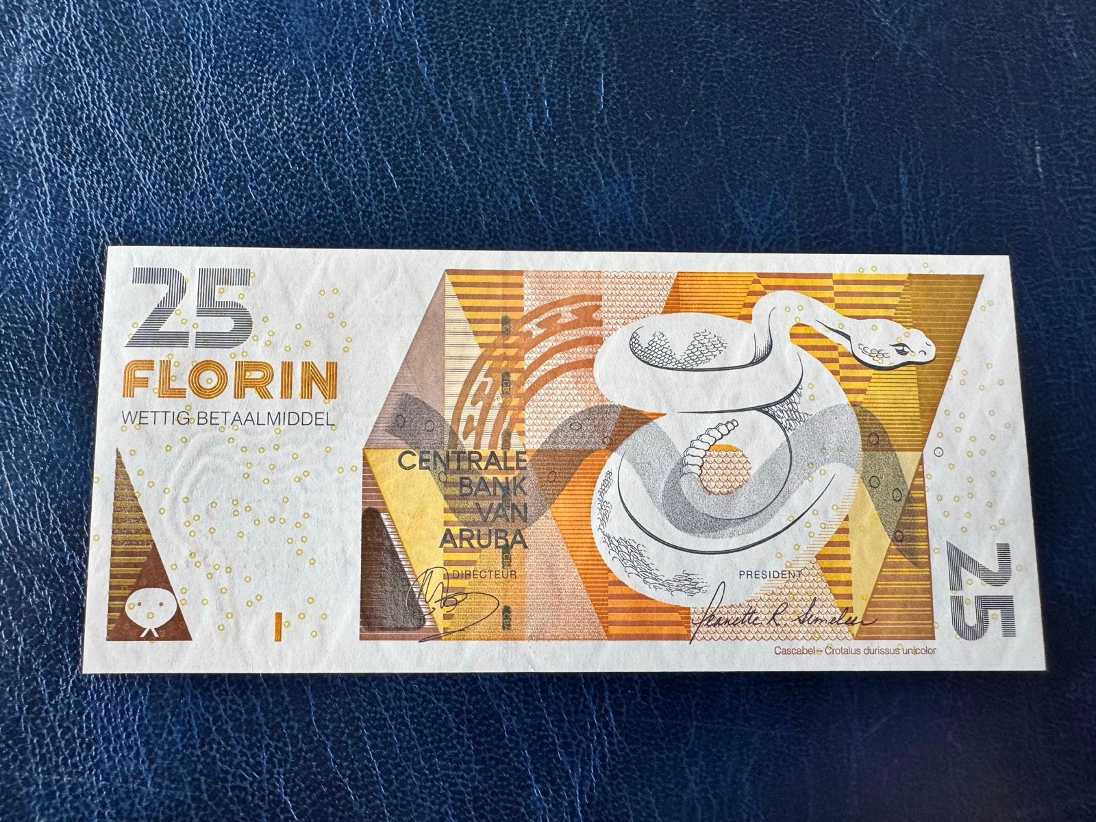 Aruba 25 Florin 2012 UNC, Postzegels en Munten, Bankbiljetten | Europa | Eurobiljetten, Ophalen of Verzenden, Overige landen, Los biljet