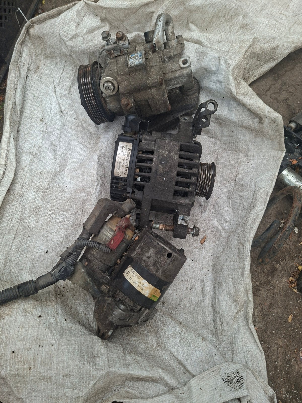 Startmotor Dynamo Aircopomp Aygo C1 107 108, Auto-onderdelen, Ophalen of Verzenden, Citroën